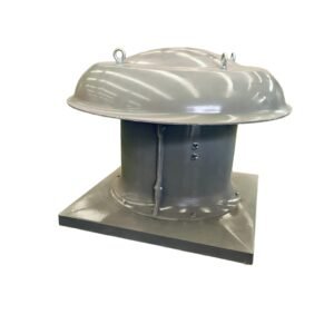 Axial-flow roof fan