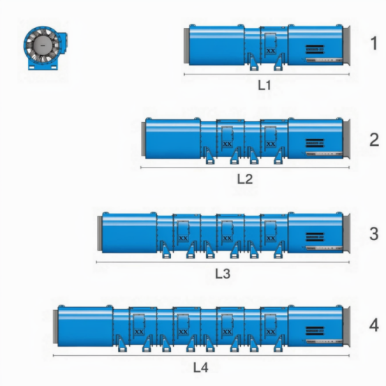 Nanzhi Machinery Schematic diagram of tunnel fan