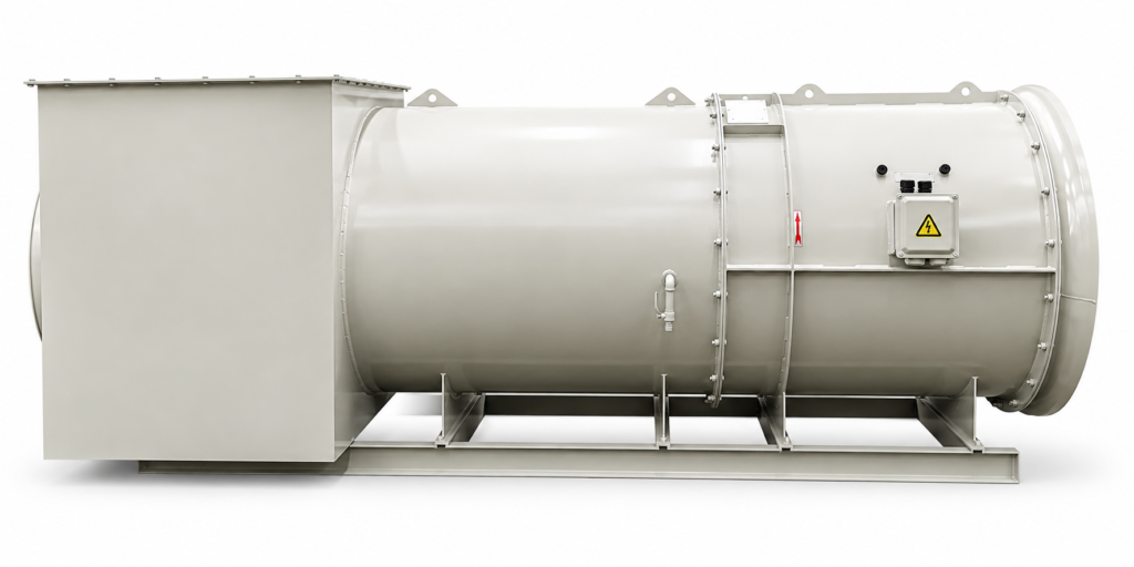 Nanzhi Machinery Tunnel Wet Dust Collection Fan