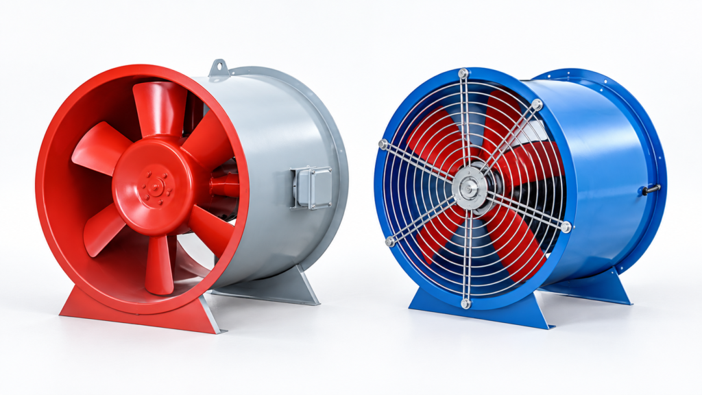 Nanzhi Machinery Fire Smoke Exhaust Axial Fan