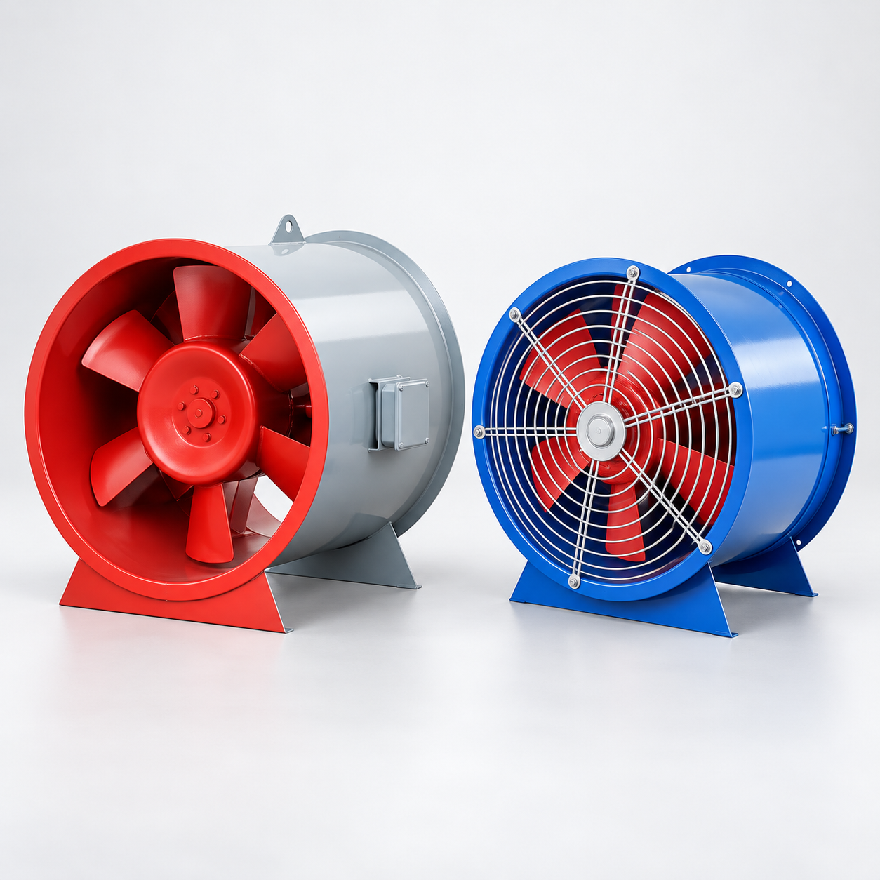 Nanzhi Machinery Fire Smoke Exhaust Axial Fan